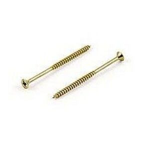 Vrut do dřeva, zápustná hlava, PZ 3,5 x 45/30, zinek žlutý