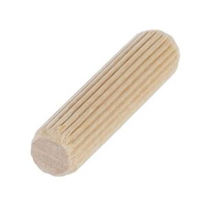 Nábytkový spojovací kolík, 10x40 mm, rýhovaný, kalibrovaný, bříza