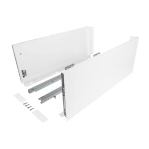 Výsuv ND60 (18mm) s dvojitou bočnicí, 199/400 mm, bílá