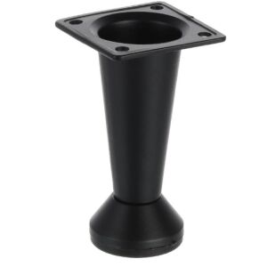 Noha nábytková, H80 mm , černá matná