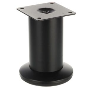 Noha nábytková ocelová H100/D50, černá matná