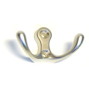 Věšák Dvojháček 20 satin nikl