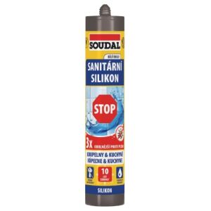 SOUDAL - Sanitární silikon STOP transparent, 280ml