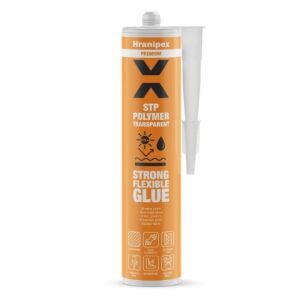 Lepící tmel H-Polymer STP Transparent – vysoce elastický transparentní hybridní polymer, 290 ml
