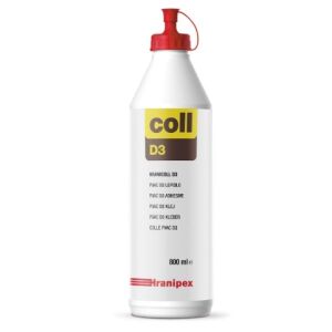 Lepidlo Hranicoll D3 – PVAc disperzní lepidlo, 800ml