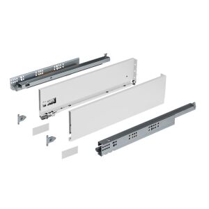 Smartbox Line 18 PUSH  soft closing, střední H128, L350, bílý