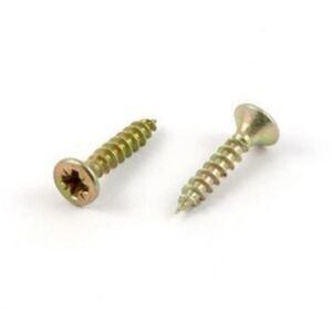 Vrut do dřeva, zápustná hlava, PZ 3,5 x 16, zinek žlutý