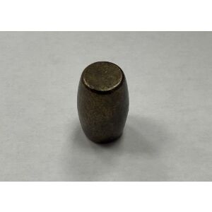 Úchytka - knopka váleček, starobrozn, rozměr: 16x26mm
