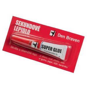 Den Braven - Sekundové lepidlo SUPER GLUE - 3g