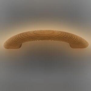 Úchytka dřevěná, 96mm, buk lakovaná