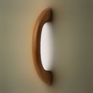 Úchytka dřevěná dub 96 mm, lakovaná