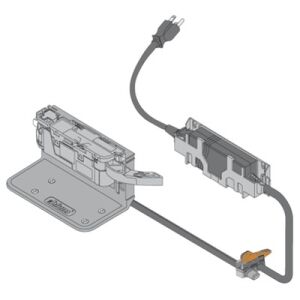 SERVO-DRIVE - držák/příchyt kabelu - lepení/vrut