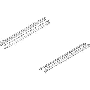 STANDARD - korpusová, střední a výsuvná lišta L+P, 600mm, 25kg