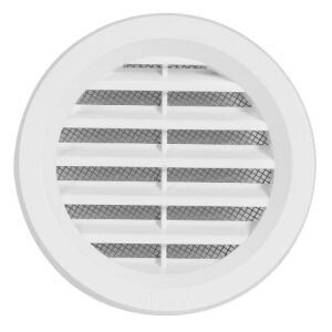 Mřížka kulatá průměr 75 síťovina, bílá