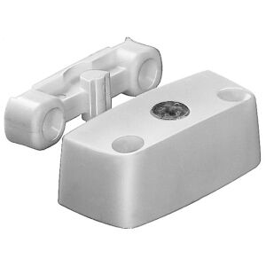 Spojovací kování na korpus k našroubování, bílý