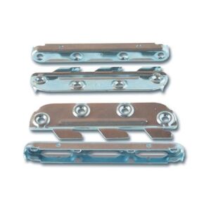 Kování na postel Tokoz, boční, SADA 4ks, nikl