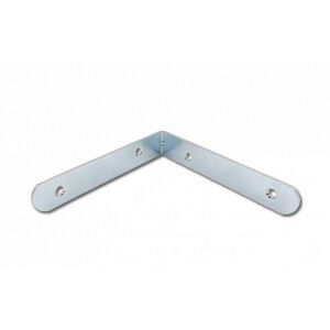 Úhelník 100x100x19 mm, bílý zinek