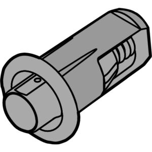 SERVO-DRIVE, Distanční doraz 5mm pro aventos, boxsystémy, vodící lišty, šedá