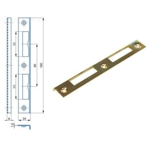 Protiplech zapadací HOBES K 192 univerzální, mosaz