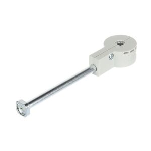 Spojovací šroub pracovní desky, plast 150mm, průměr 35mm + protikus