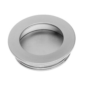 Úchytka zápustná EKO 42/50 chrom mat, kulatá