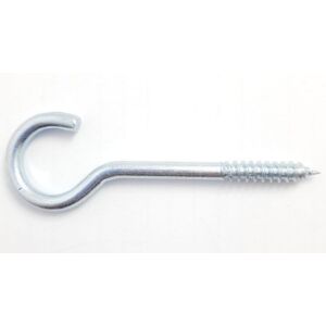 Hák lustrový, 80 mm, zinek