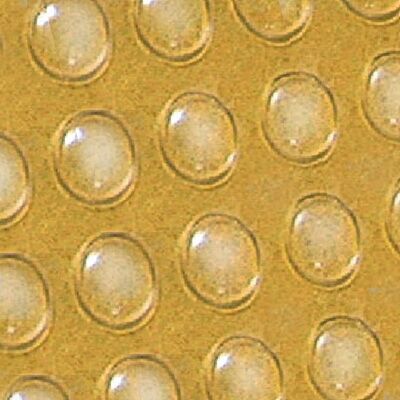 Čočka samolepicí dorazová 7x1,5 mm, arch 50ks