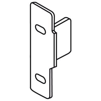 METABOX - N - čelní kování levý, šrouby