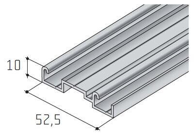 Profil dolní S06 3m