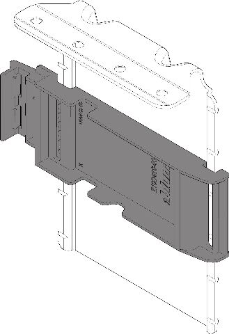 SERVO-DRIVE - držák servo jednotky horní/k půdě