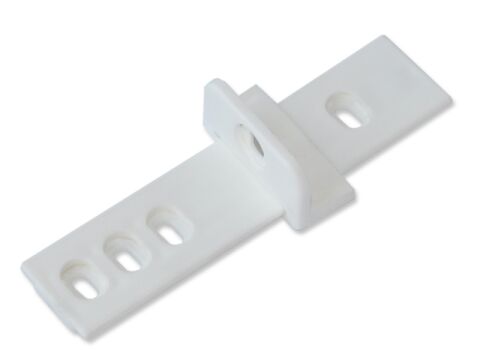 Posuvné kování na vestavné lednice bílé