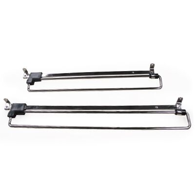 Věšák výsuvný na ramínka 400mm, chrom