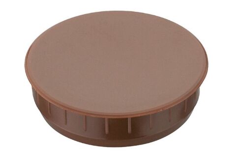 Krytka pro otvor 35mm, hnědá