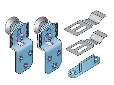 Sada koleček S20, horní vedení