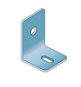 Stěnová příchytka pro ocelovou lištu S40/S80