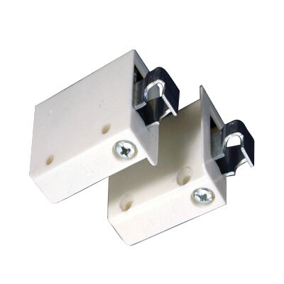 Rektifikační kování L+P na vrut, bílá