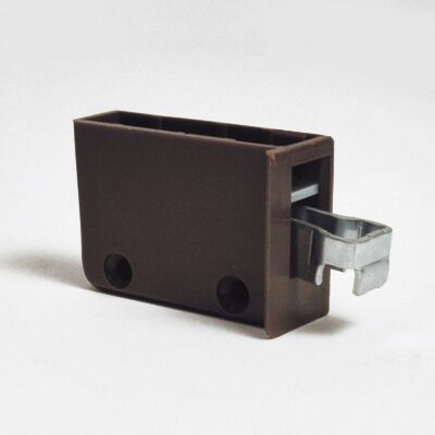 Rektifikační kování L+P na vrut, hnědá