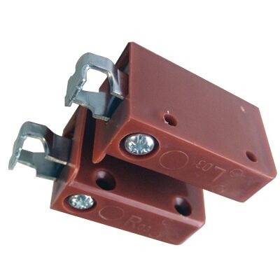 Rektifikační kování L+P na vrut, třešeň