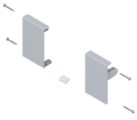 TANDERBOX antaro ZIF - upevnění čela (vnitřní zás.)  M, L+R, plast, šedá