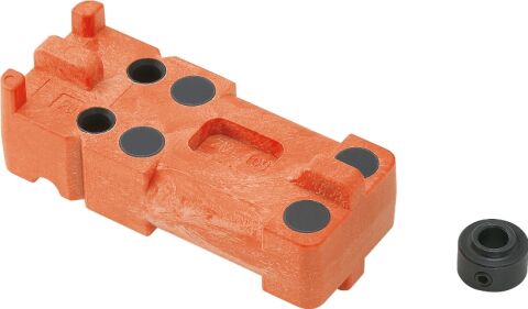 SERVO DRIVE - Vrtací šablona pro distanční doraz