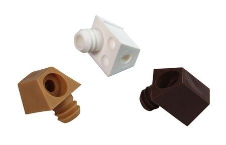 Upevňovací element 23x19 bílá