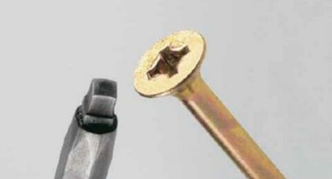 Vrut 5,0 x 70 zapuštěná hlava, UniQuadrex