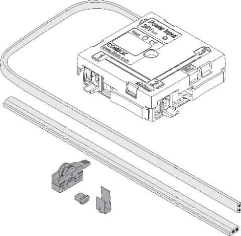 SERVO-DRIVE - COMBOX antikolozní sada. černá