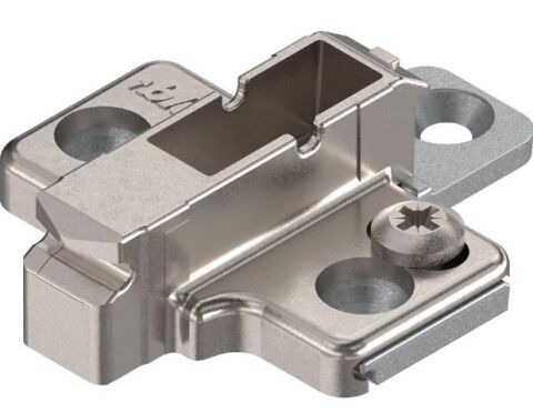 Blum zvýšená křížová montážní podložka 6mm CLIP s excentrem 37/32, na vrut