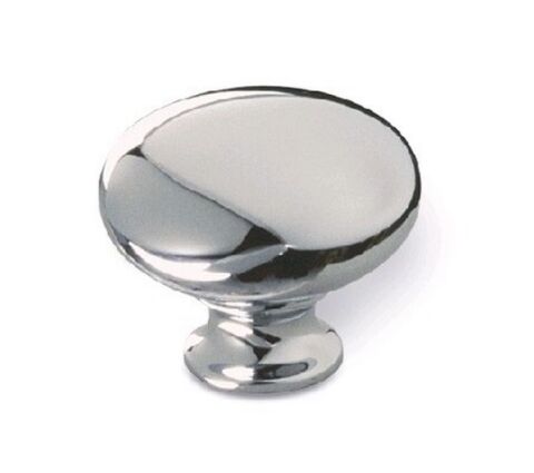Úchytka - knopka koule, chrom, rozměr: 32x25mm
