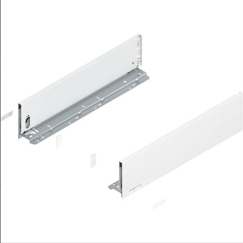 Blum LEGRABOX - sada bočnic, 500 mm, Hedvábně bílá, výška K