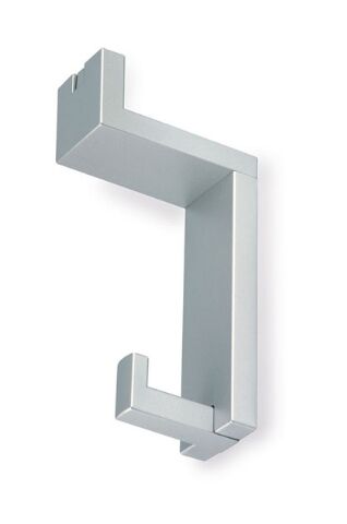 Věšák - past - jednoháček, hliník, rozměr: V:140xŠ:35