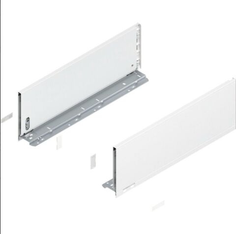 Blum LEGRABOX - sada bočnic, 450 mm, Hedvábně bílá, výška C