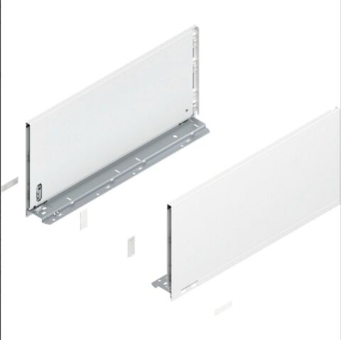 Blum LEGRABOX - sada bočnic, 450 mm, Hedvábně bílá, výška F