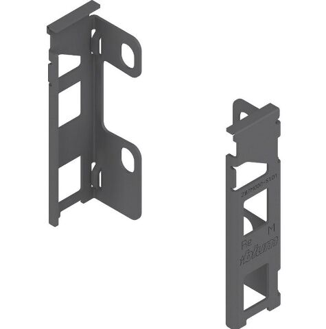 Blum LEGRABOX - držák zad, Orion šedá, výška M 60,6 mm